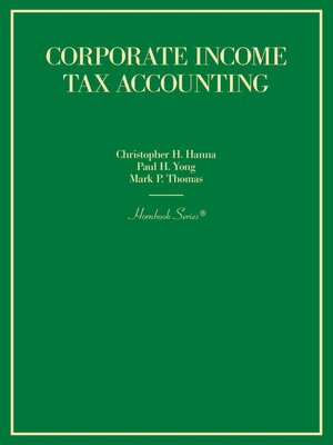 cover image of Corporate Income Tax Accounting